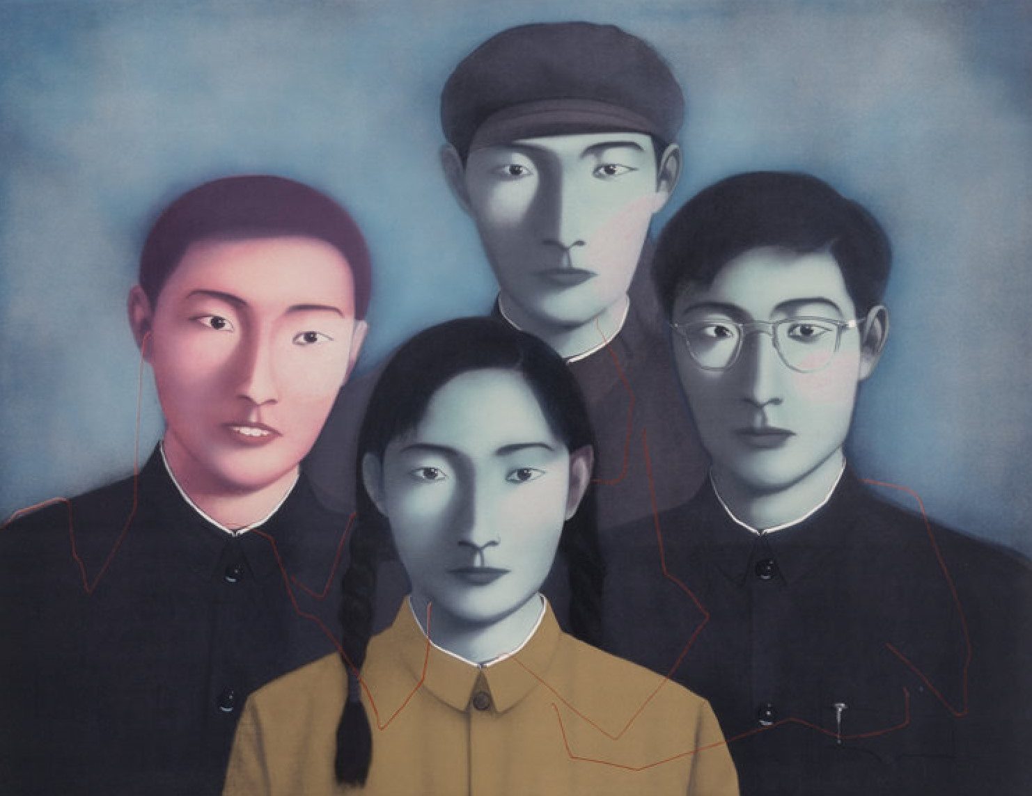 Big Family No. 1 (from Bloodline Series) by Zhang Xiaogang