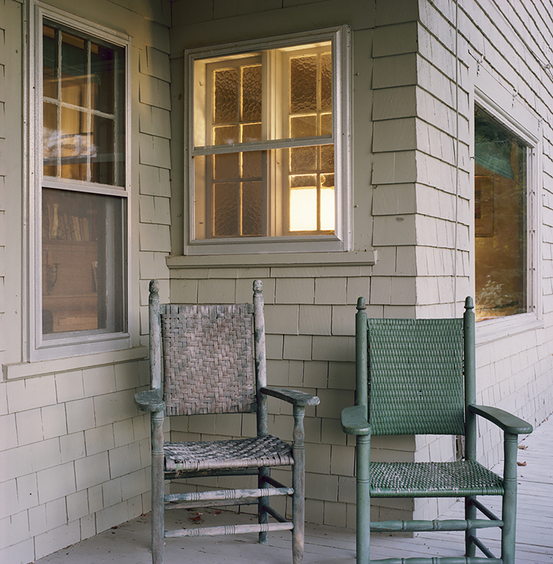 Porch Chairs Side By Side by Shellburne Thurber