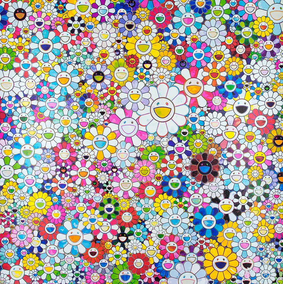 When I Close My Eyes, I See Shangri-la by Takashi Murakami