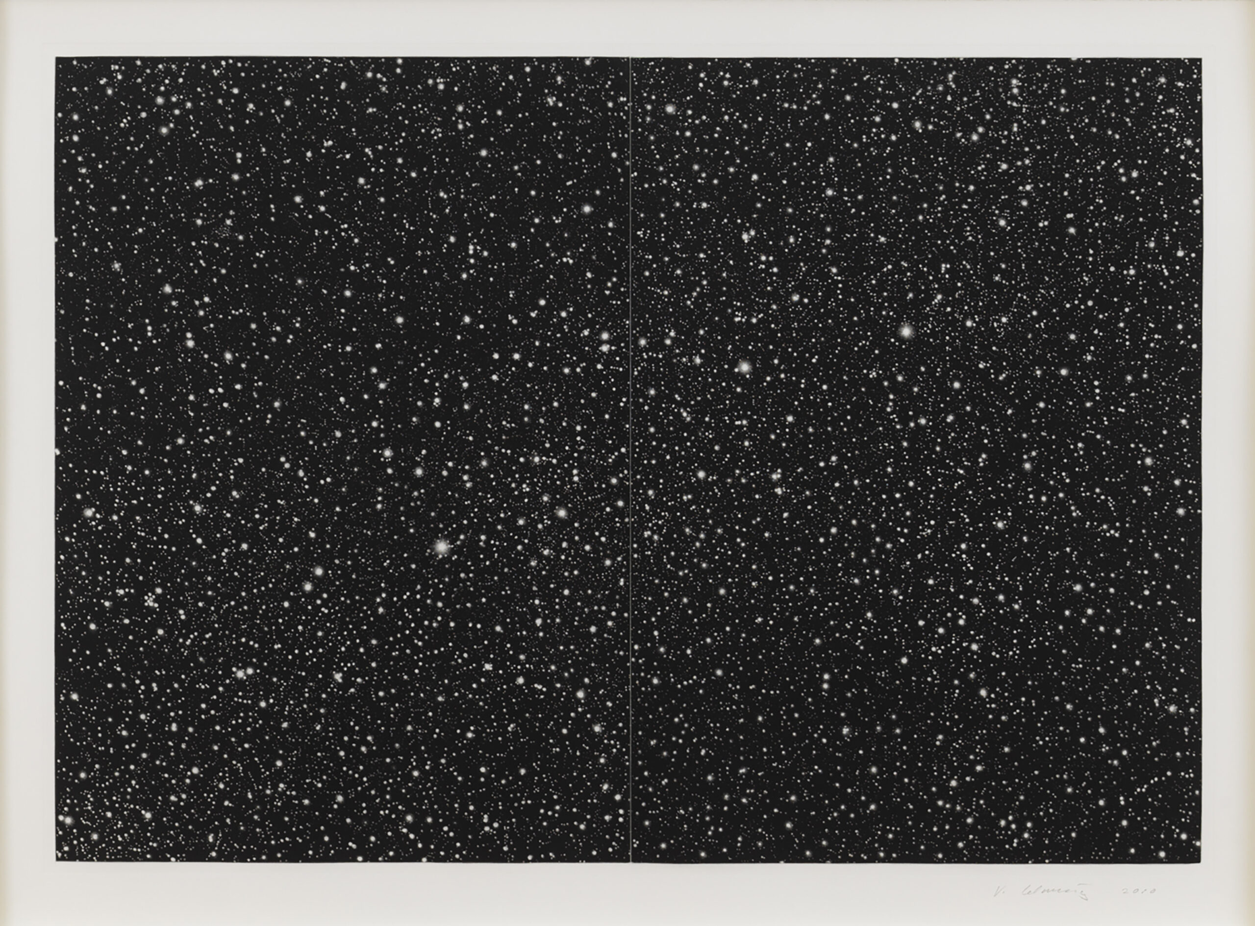 Starfield by Vija Celmins