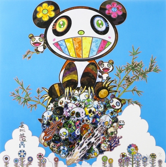 Panda Family Happiness by Takashi Murakami