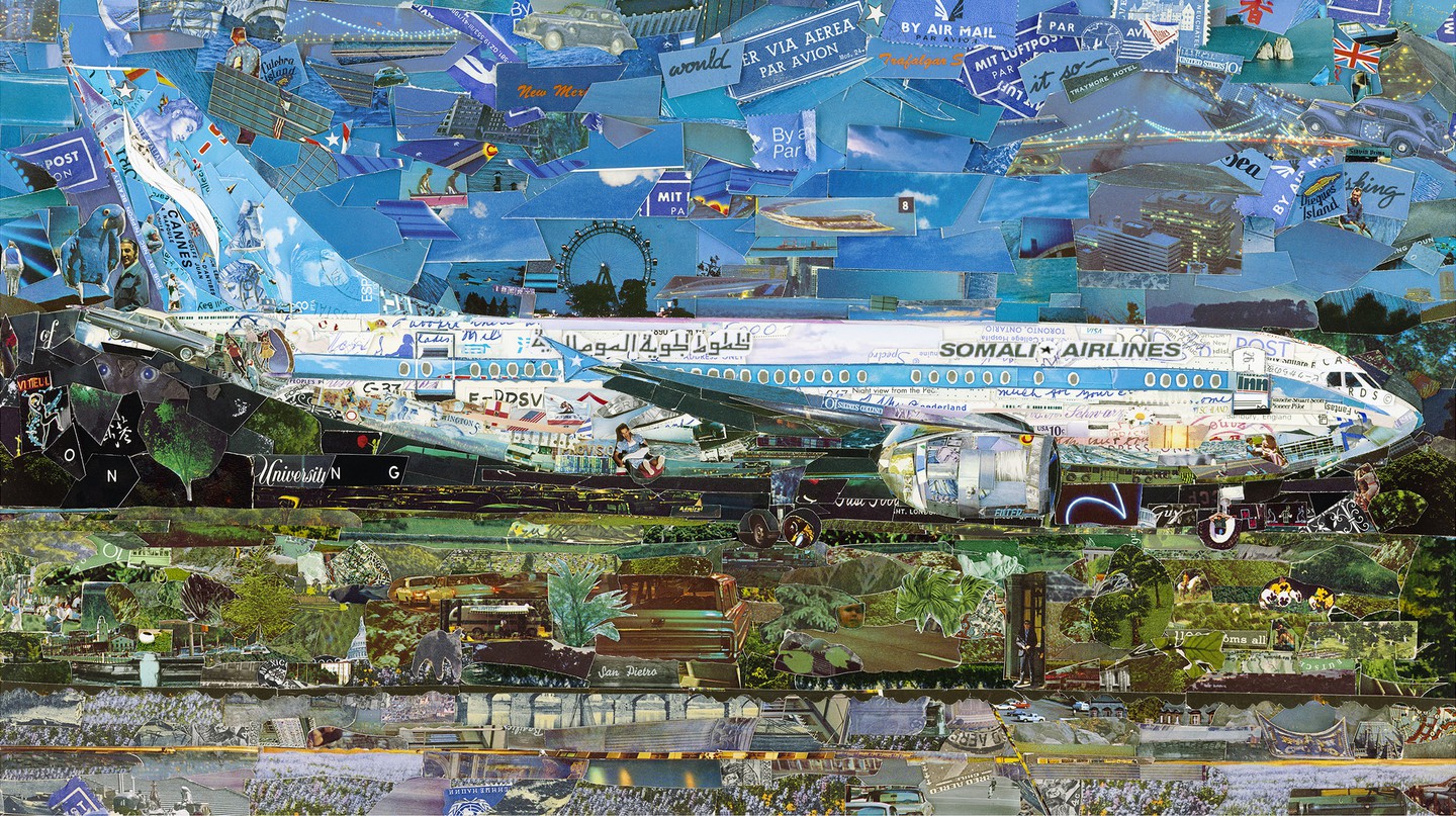 Jetliner by Vik Muniz