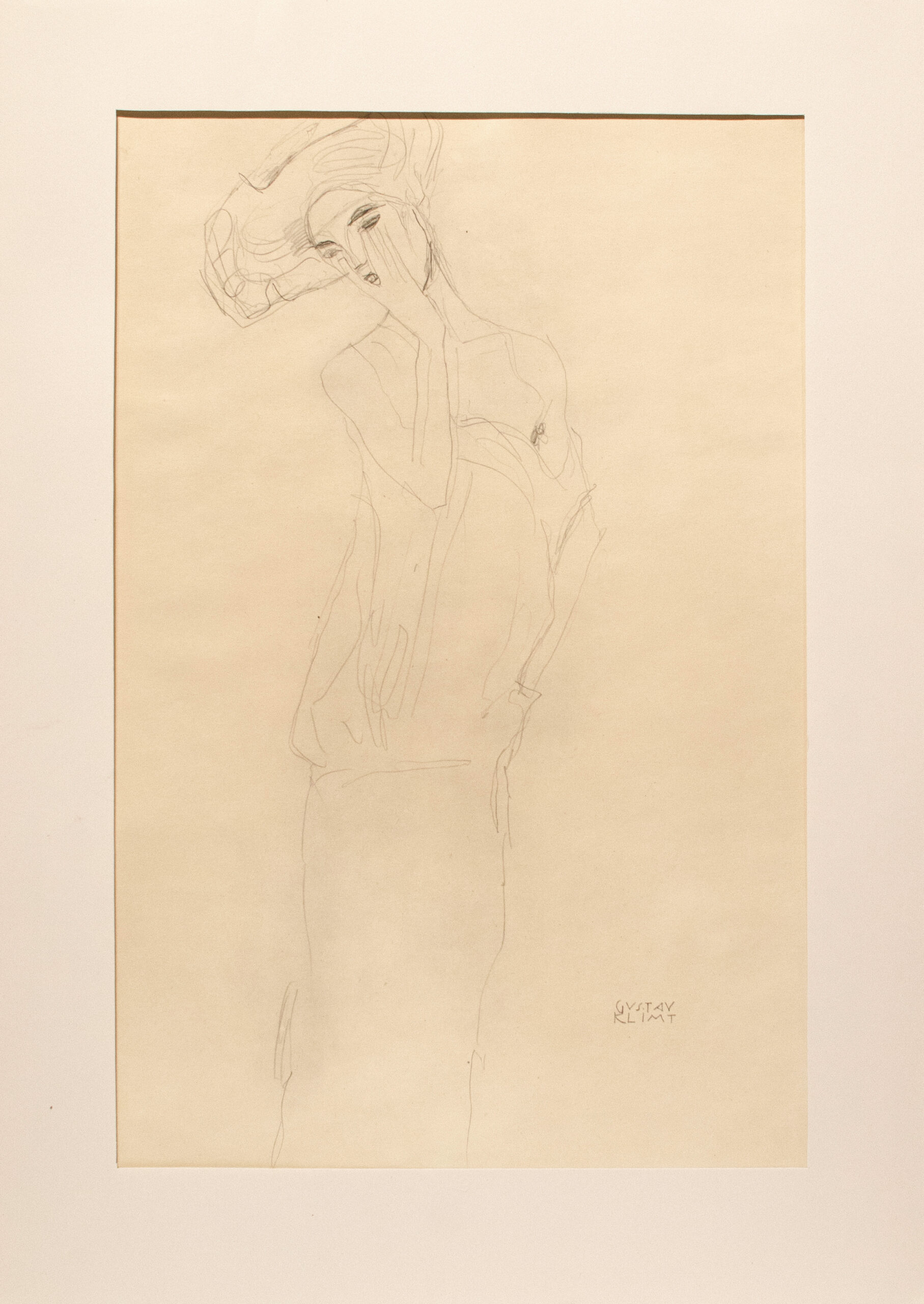 Untitled (f) by Gustav Klimt