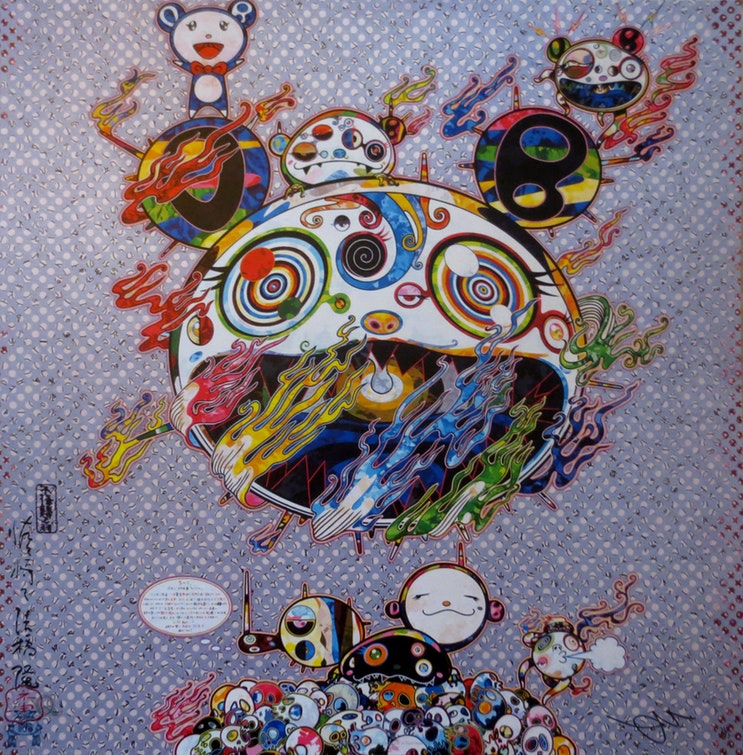 Chaos by Takashi Murakami