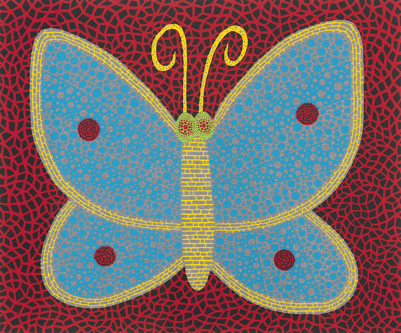 Papillon (II) by Yayoi Kusama