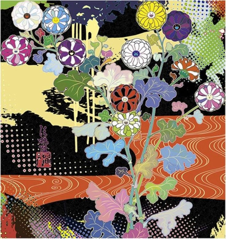 Korin: Dark Matter by Takashi Murakami