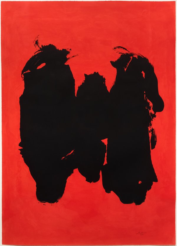 Three Figures by Robert Motherwell