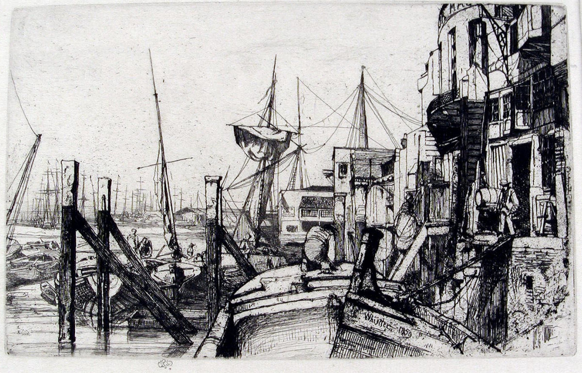 Limehouse by James Abbott McNeill Whistler