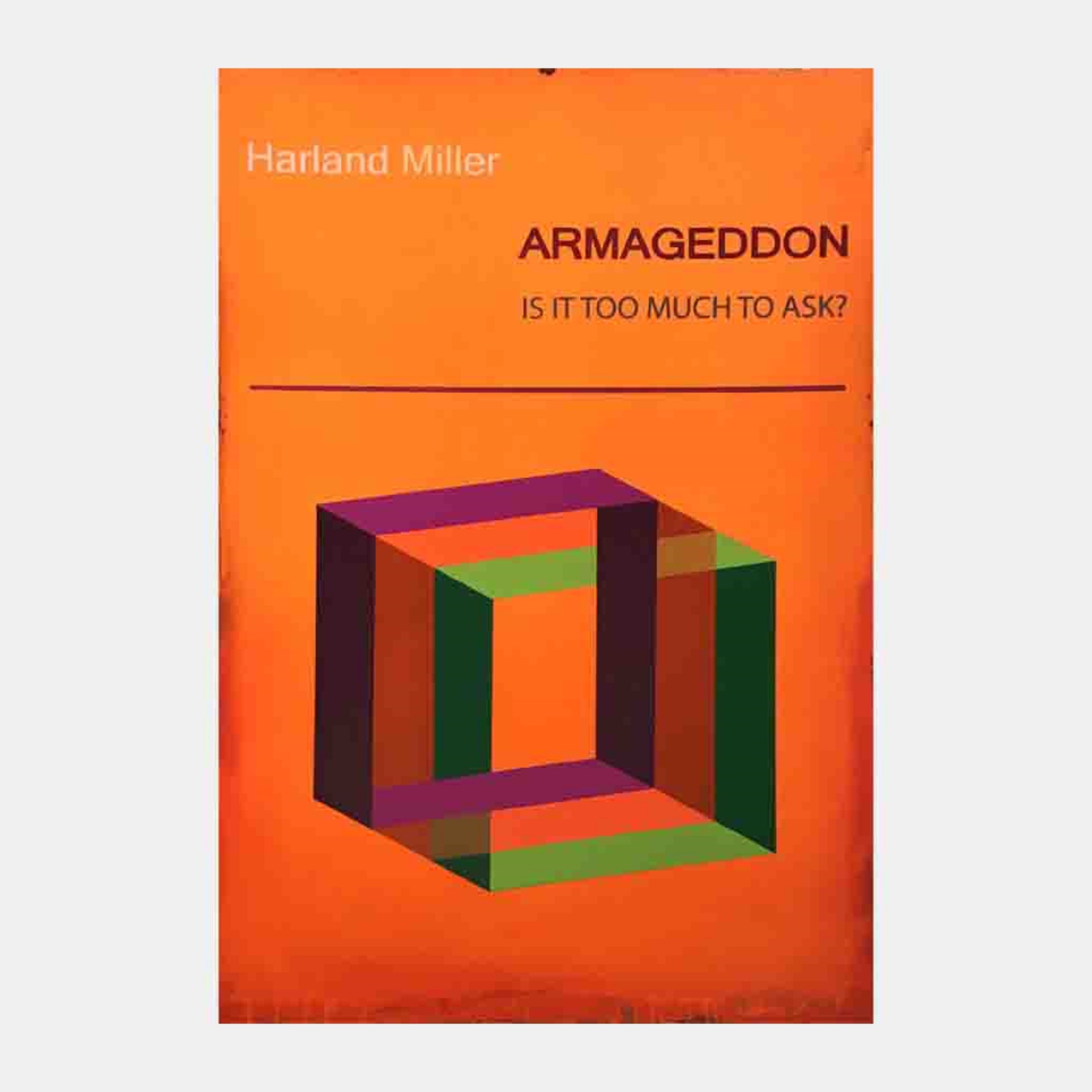 Armageddon: Is It Too Much to Ask? (Small) by Harland Miller