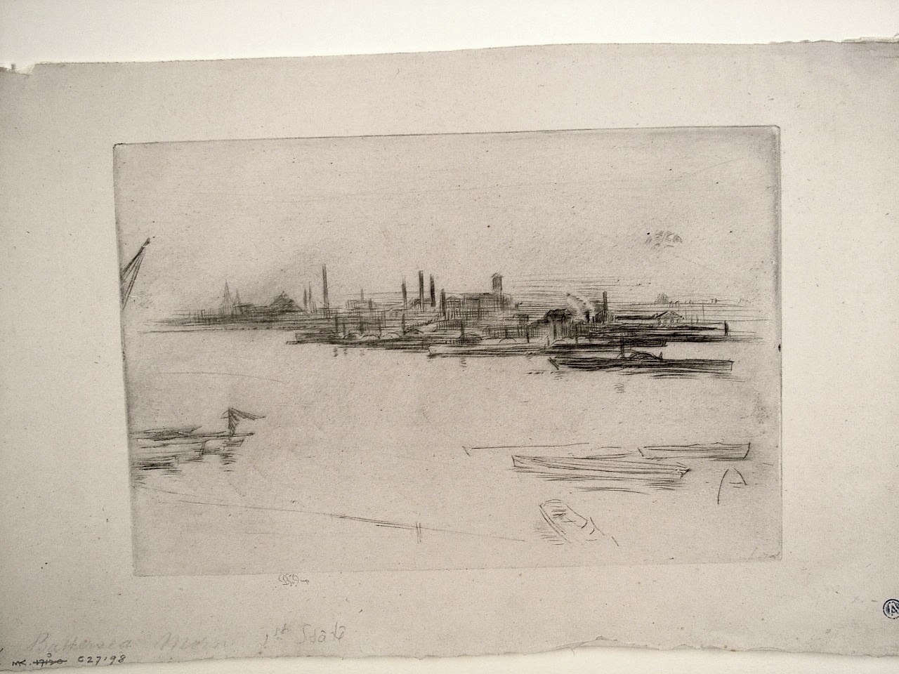 Battersea Morn by James Abbott McNeill Whistler