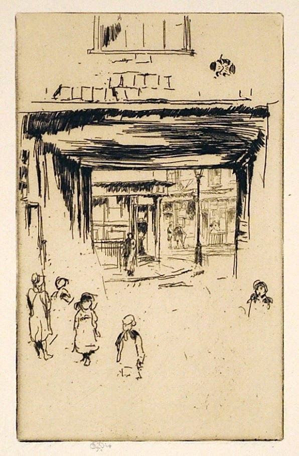 Drury Lane by James Abbott McNeill Whistler