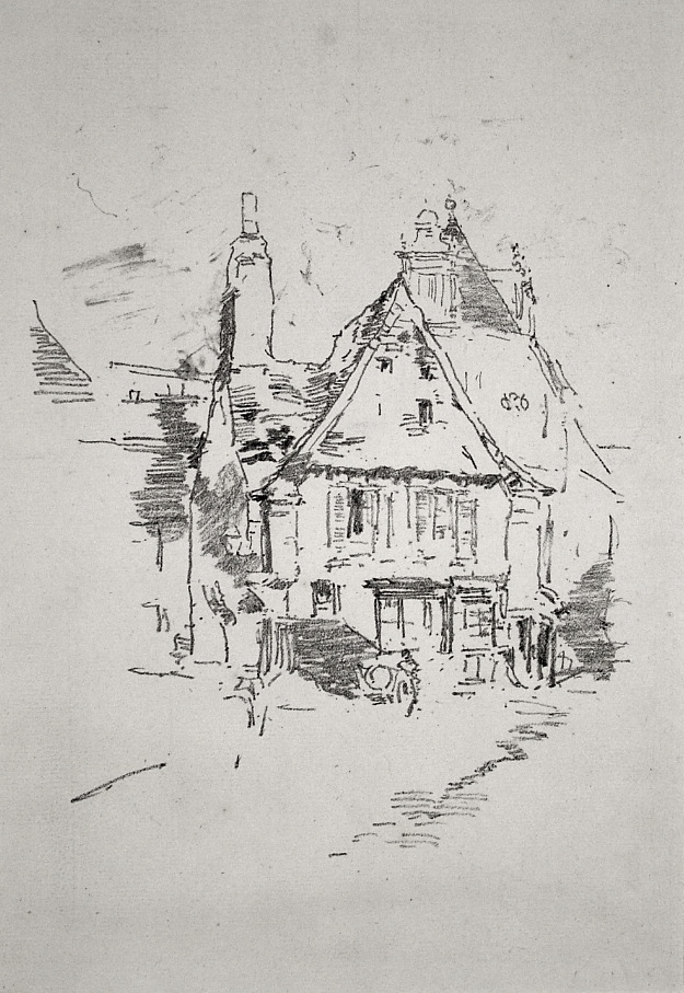 Gabled Roofs by James Abbott McNeill Whistler