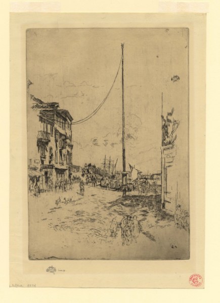 The Little Mast by James Abbott McNeill Whistler