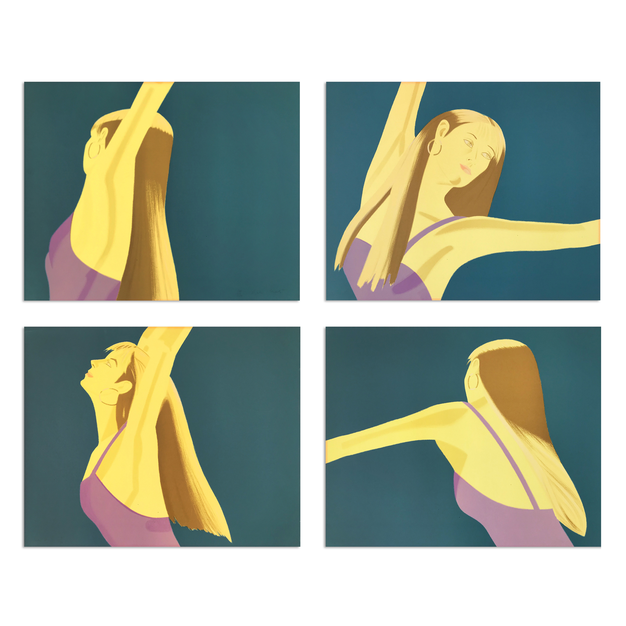 William Dunas Dance by Alex Katz