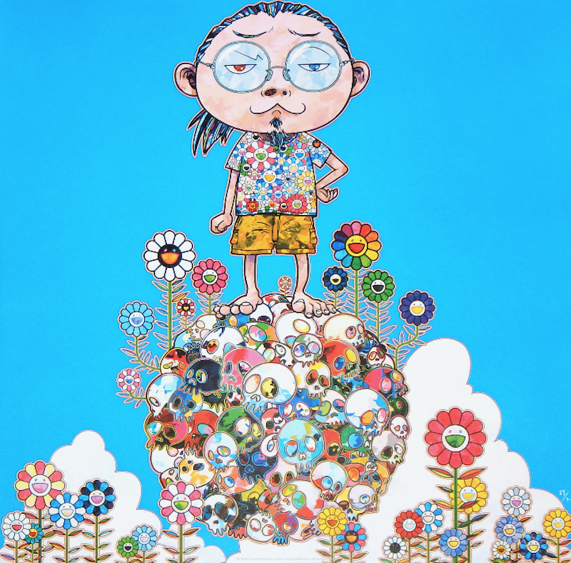 Me Among the Supernatural by Takashi Murakami