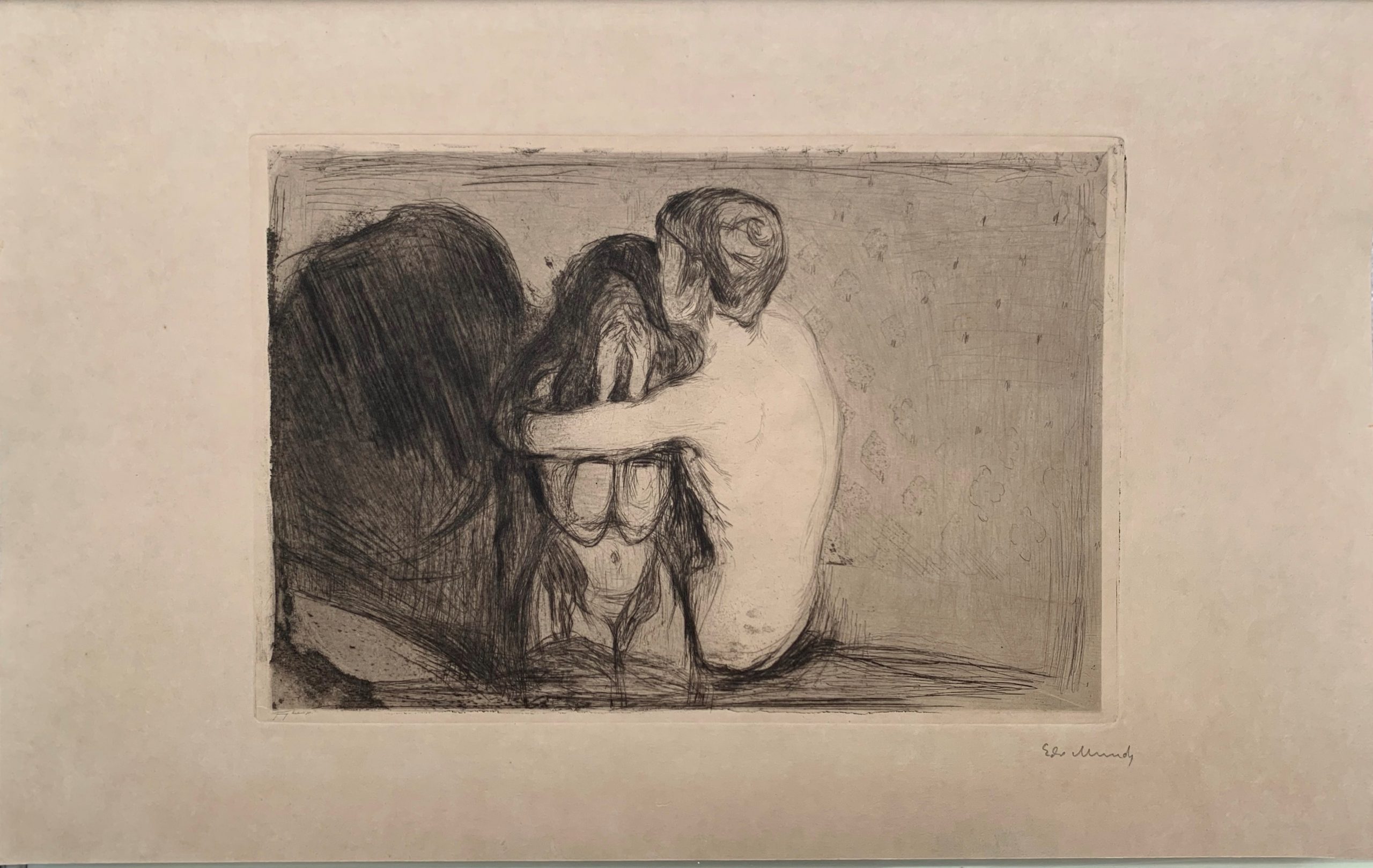 Trøst (Consolation) by Edvard Munch