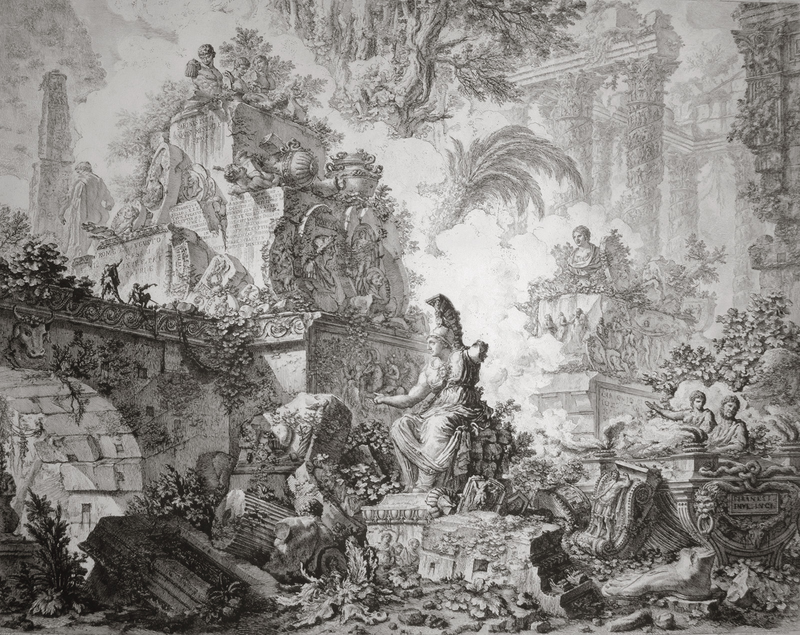 Vedute di Roma (3rd state) by Giovanni Battista Piranesi