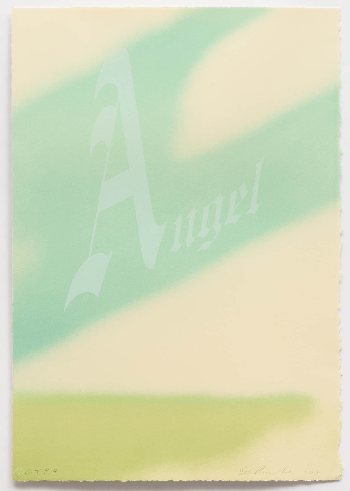 Angel by Ed Ruscha