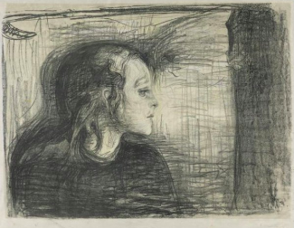 Det Syke Barn I (the Sick Child I) Edvard Munch