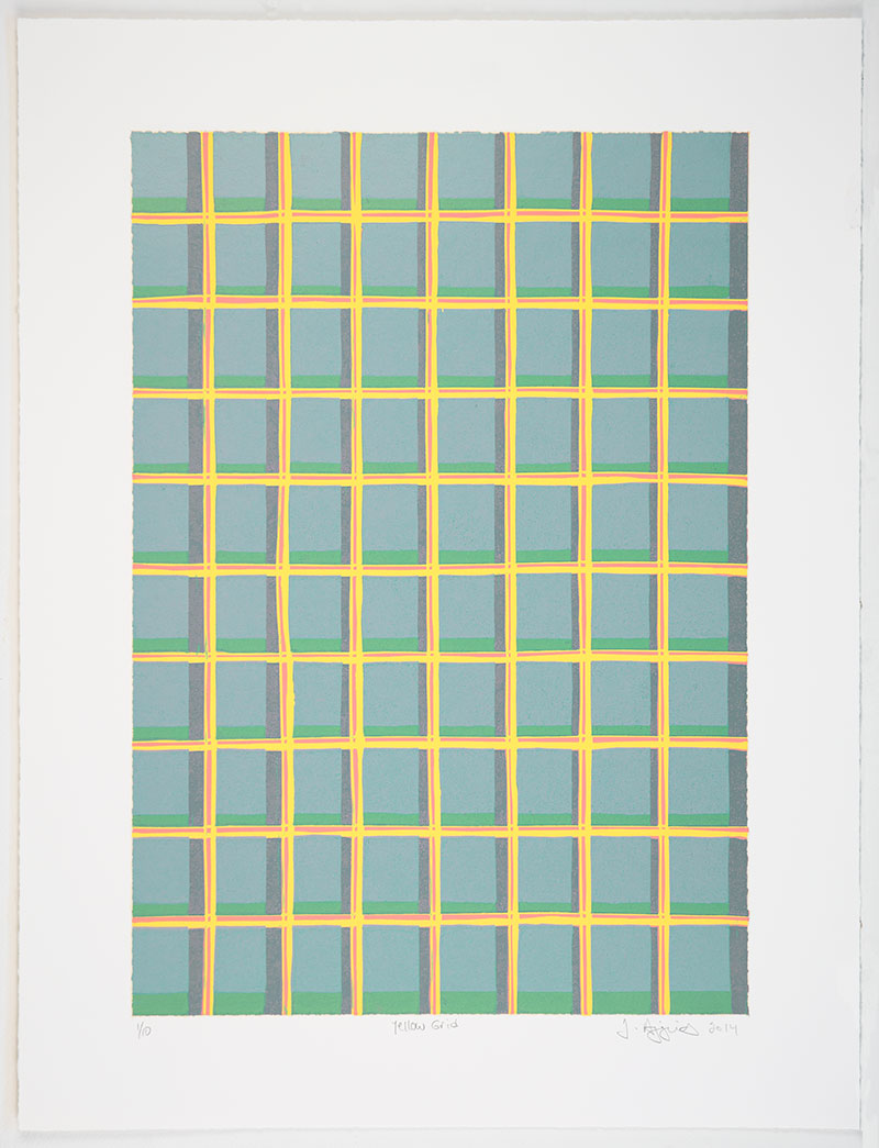 Yellow Grid by Jonathan Higgins