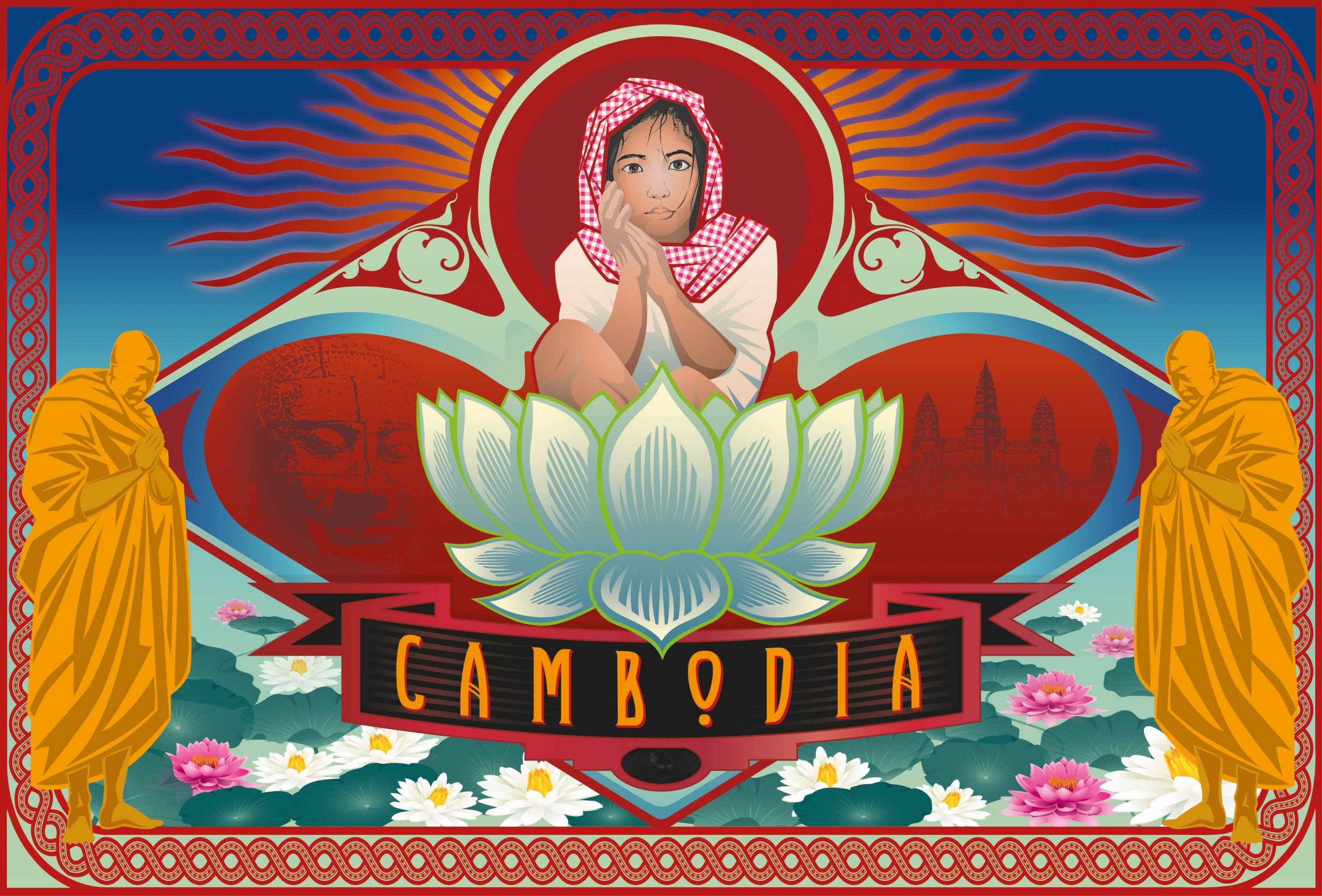 Cambodian Children (Wanderlust Series) by Booda Brand