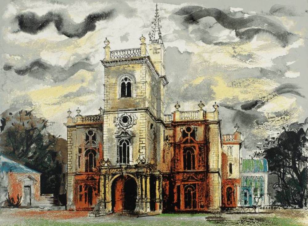 Flintham Hall by John Piper