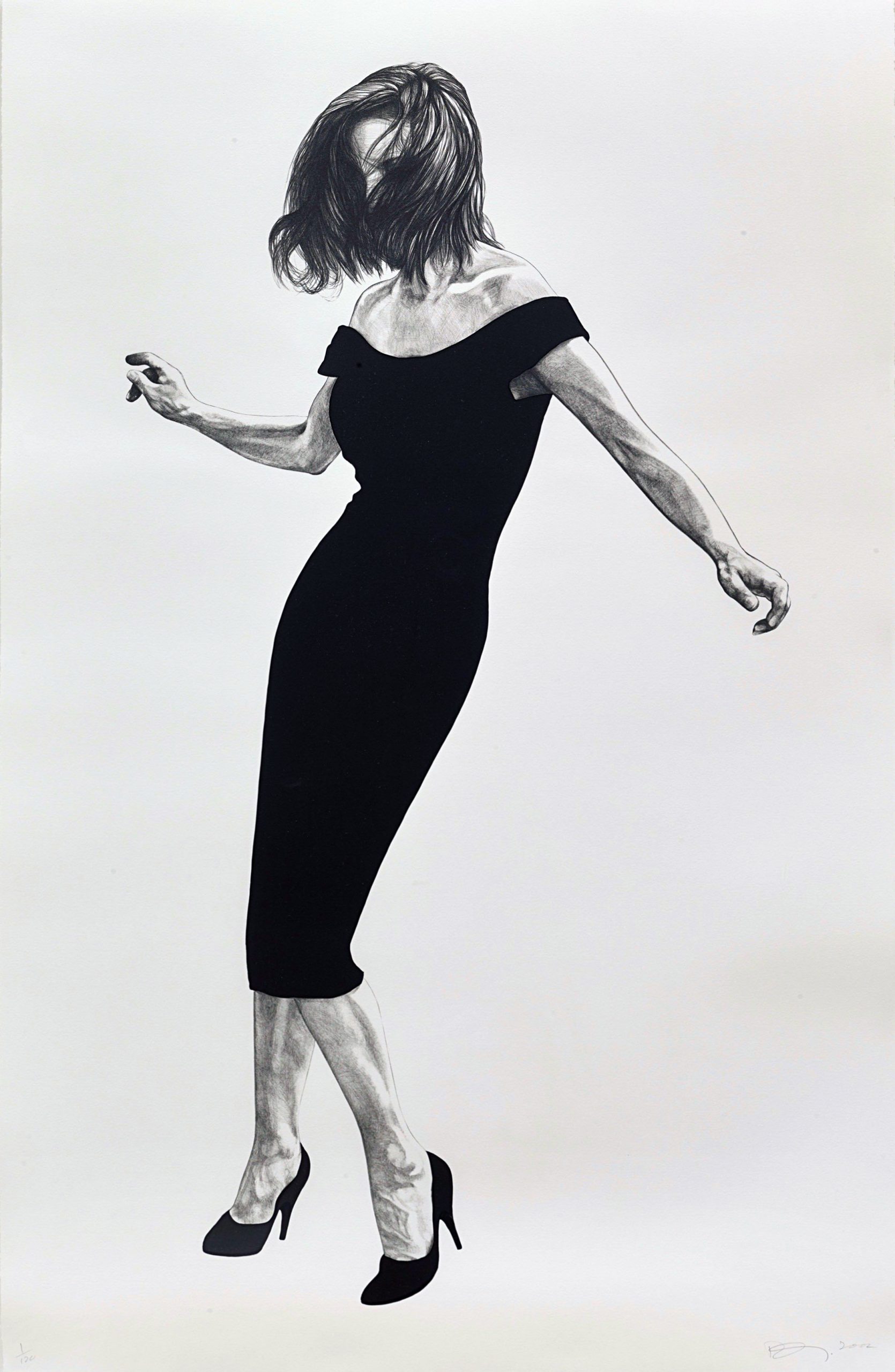 Gretchen, from Men in the Cities by Robert Longo