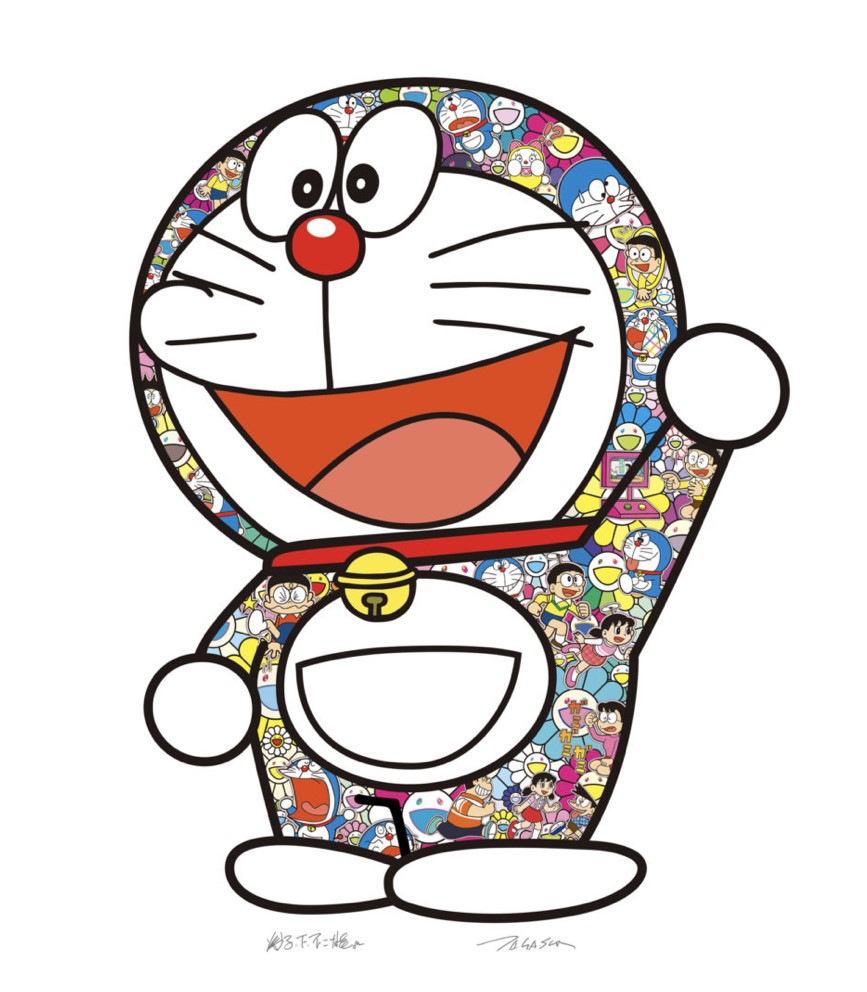 Doraemon: Here We Go! by Takashi Murakami