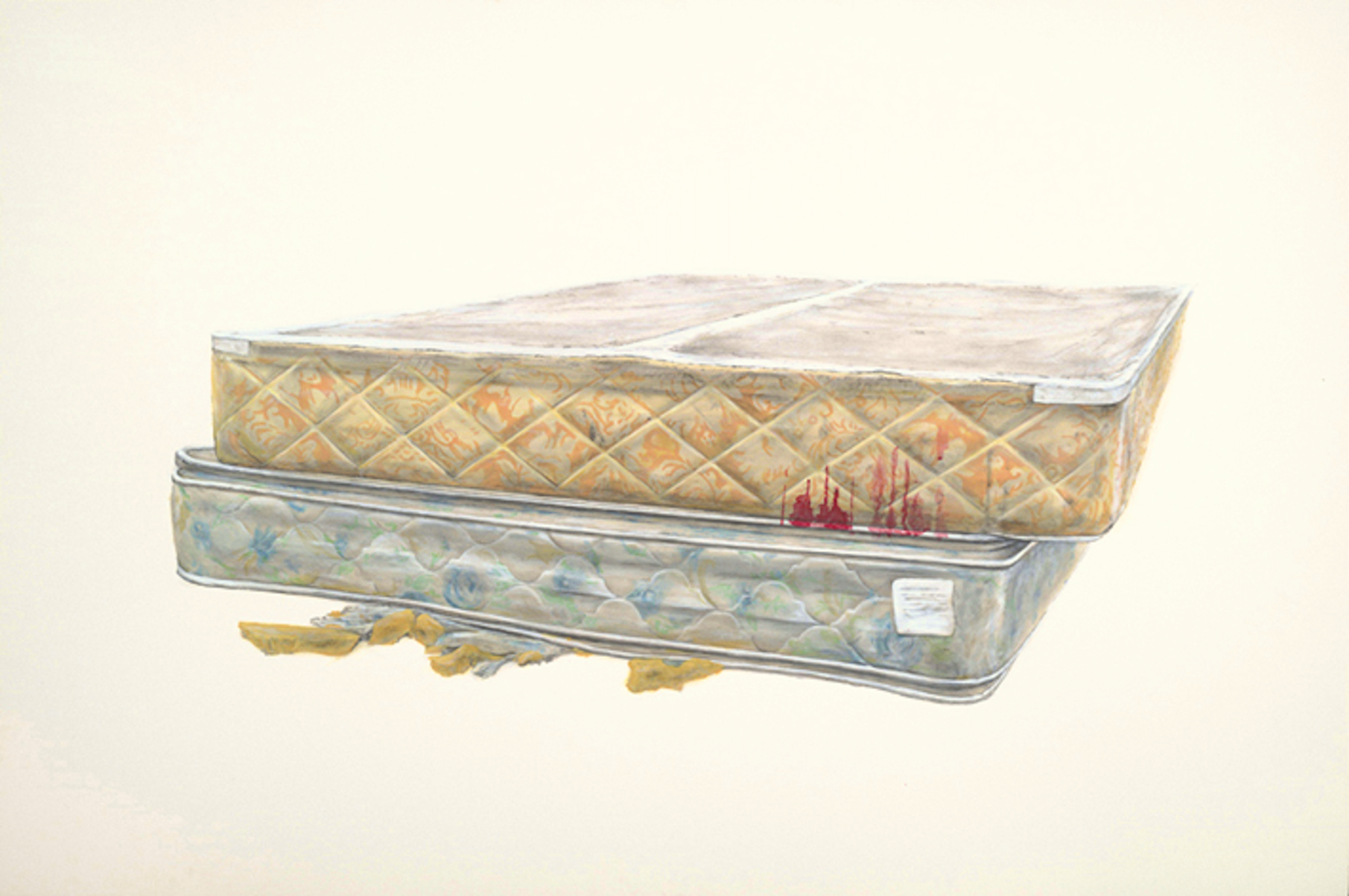 Metro Mattress #4 by Ed Ruscha