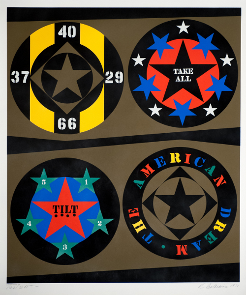 The American Dream (decade Series) by Robert Indiana