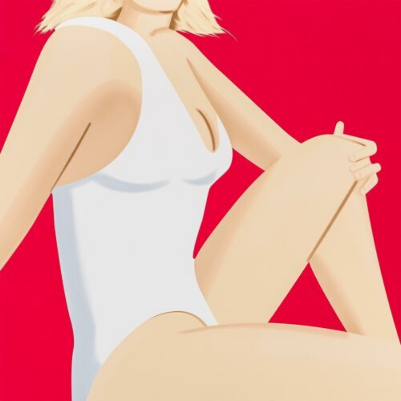 Coca Cola Girl 7 by Alex Katz