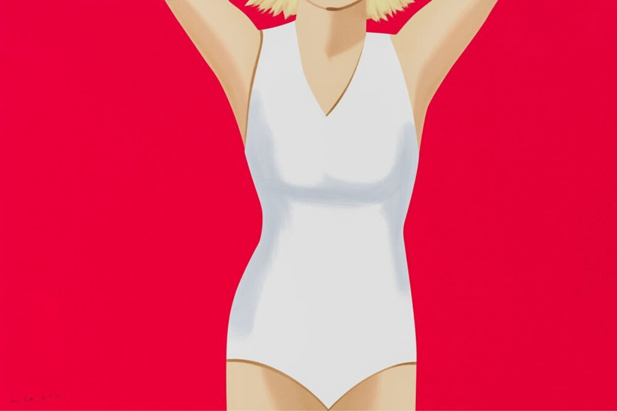 Coca Cola Girl 2 by Alex Katz