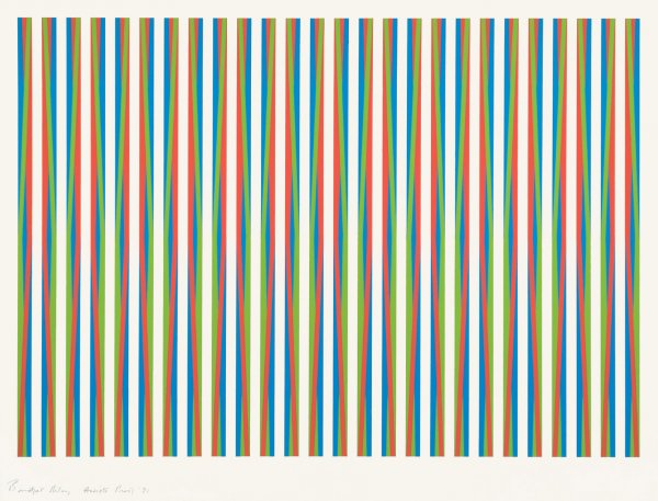 Firebird by Bridget Riley