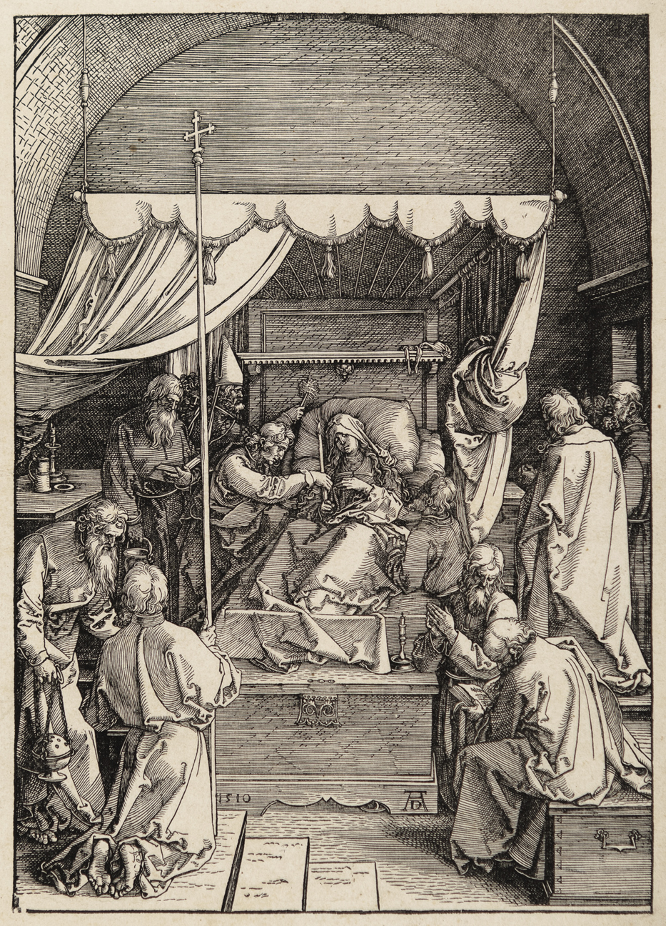 The Death of the Virgin by Albrecht Dürer