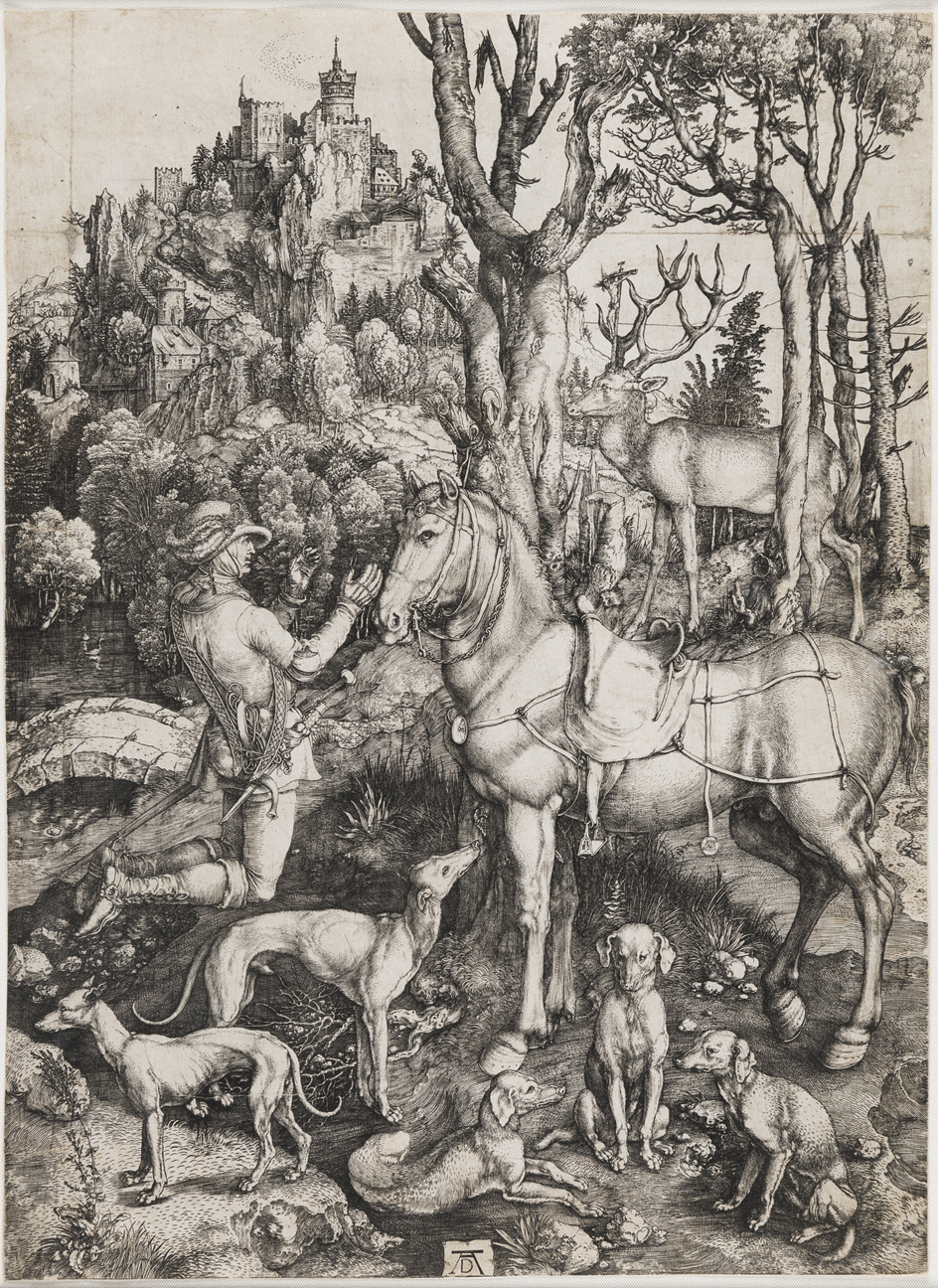 Saint Eustace by Albrecht Dürer