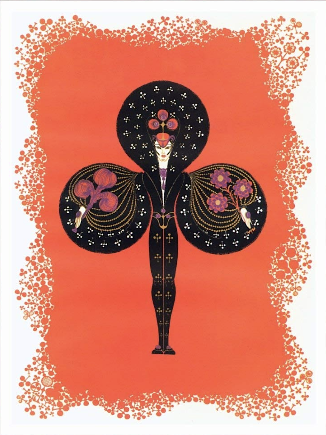 Ace of Clubs by Erte