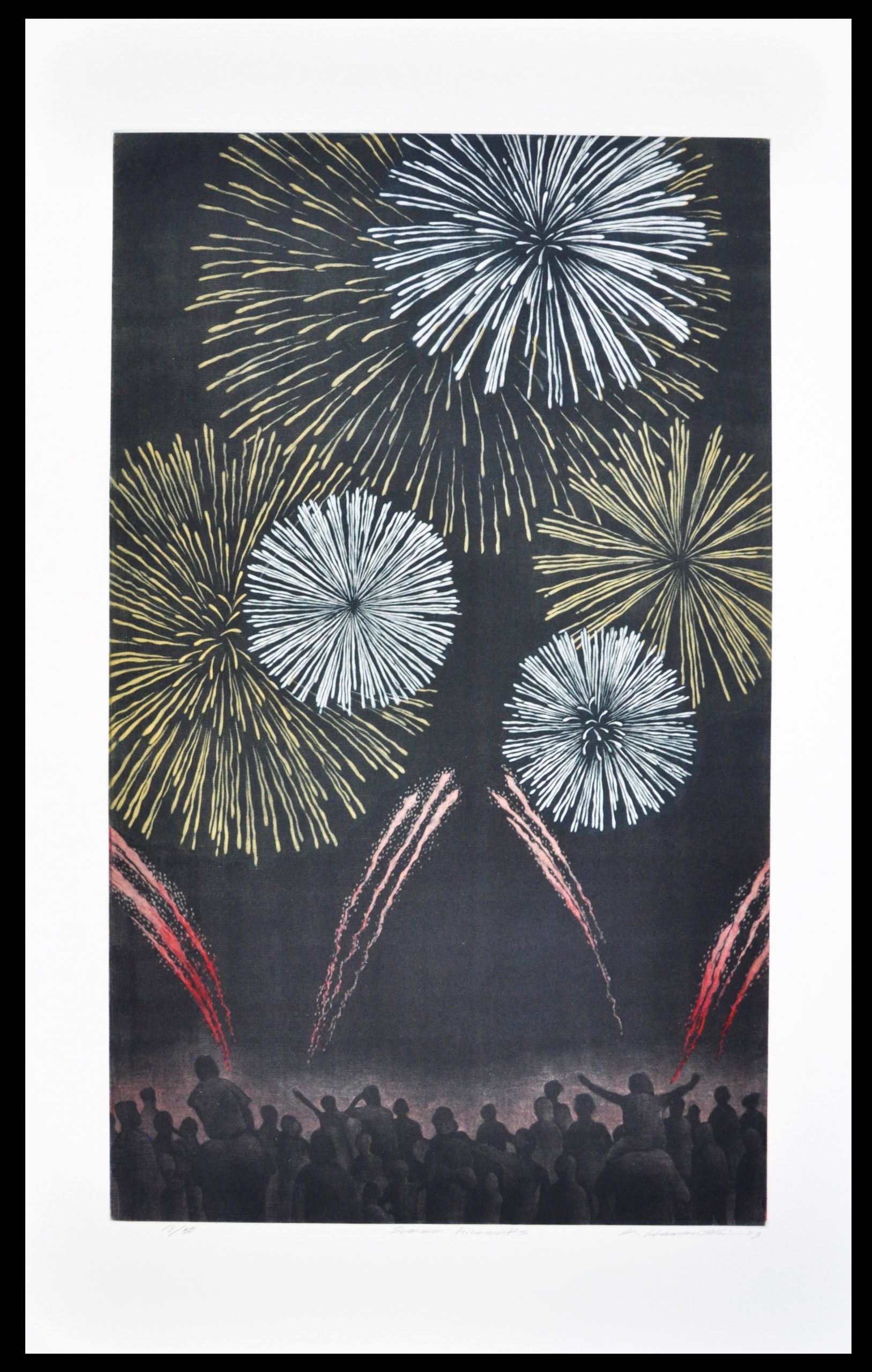 Summer Fireworks by Katsunori Hamanishi