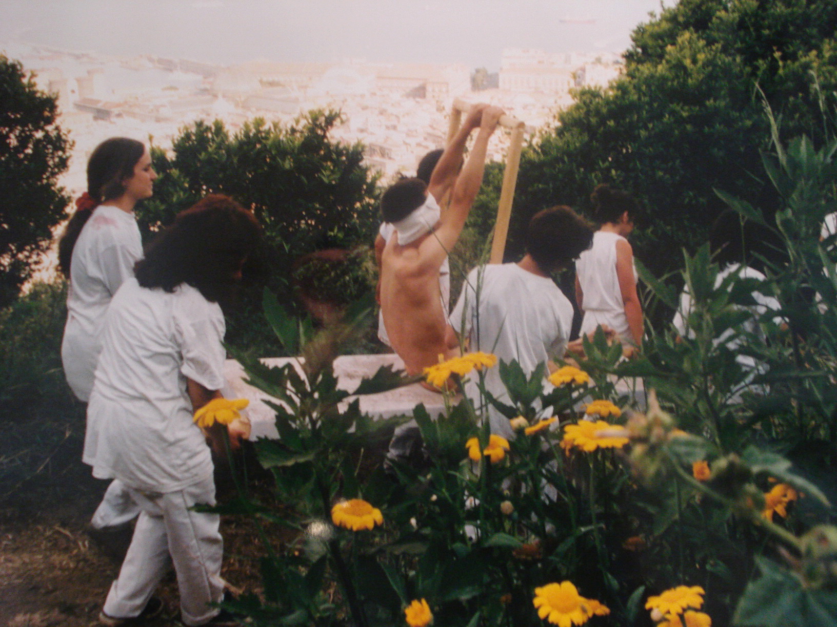 96 Aktion – Giardini San Martino, Napoli, A by Hermann Nitsch