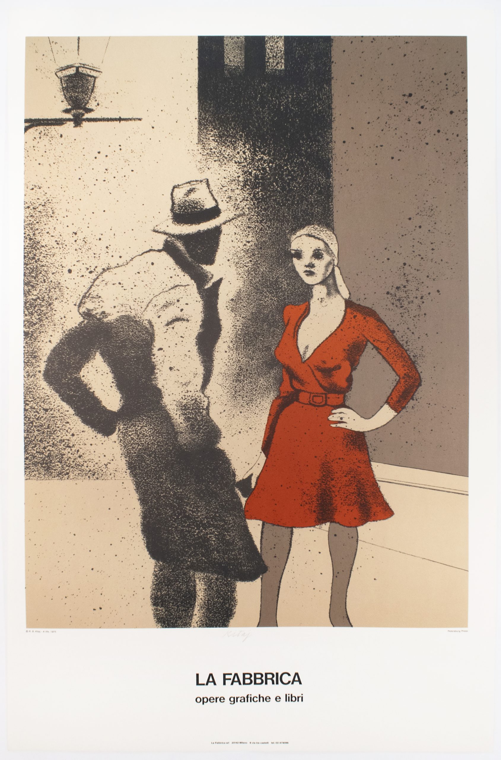 La Fabbrica, Milan 1975 (A Life 1975) by R.B. Kitaj