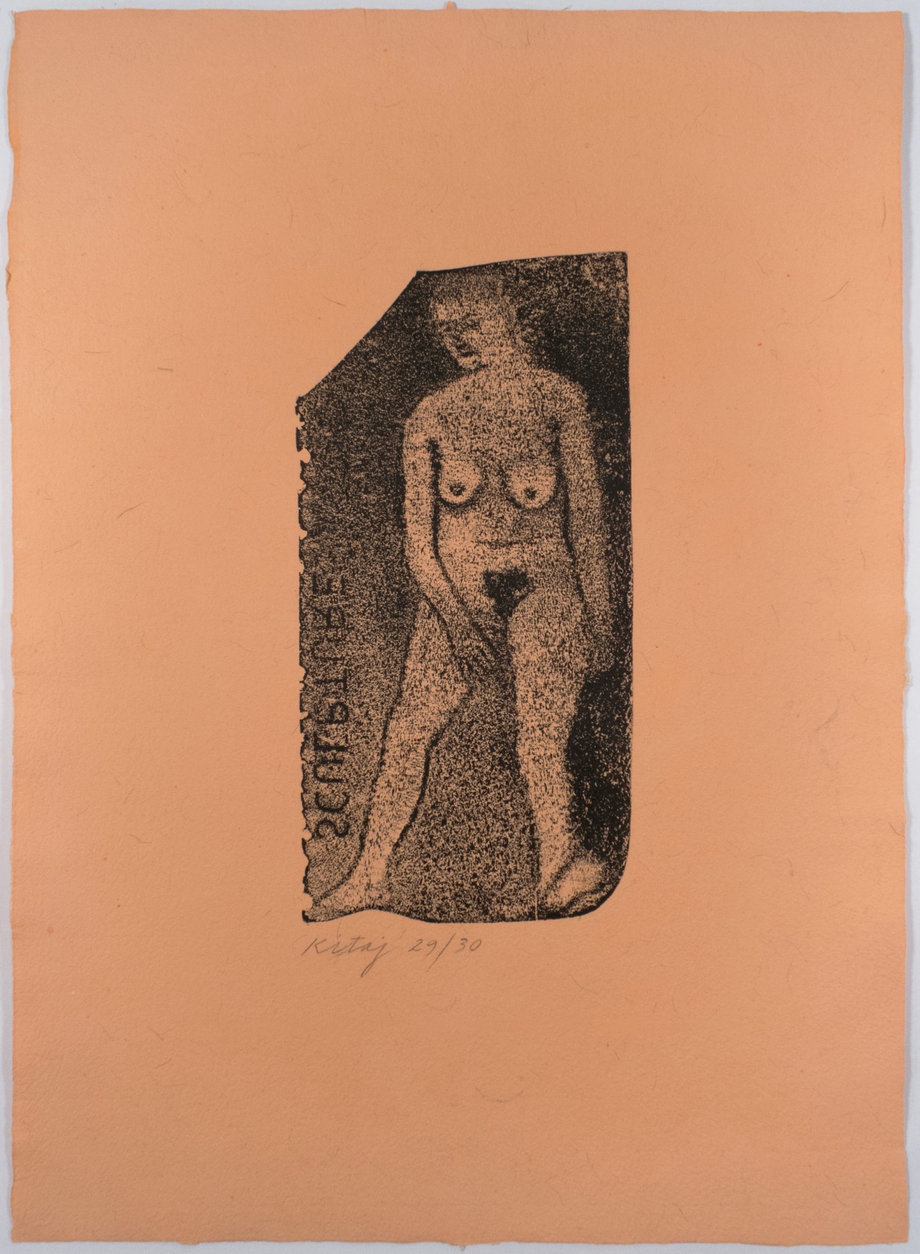 Nude Sculpture by R.B. Kitaj