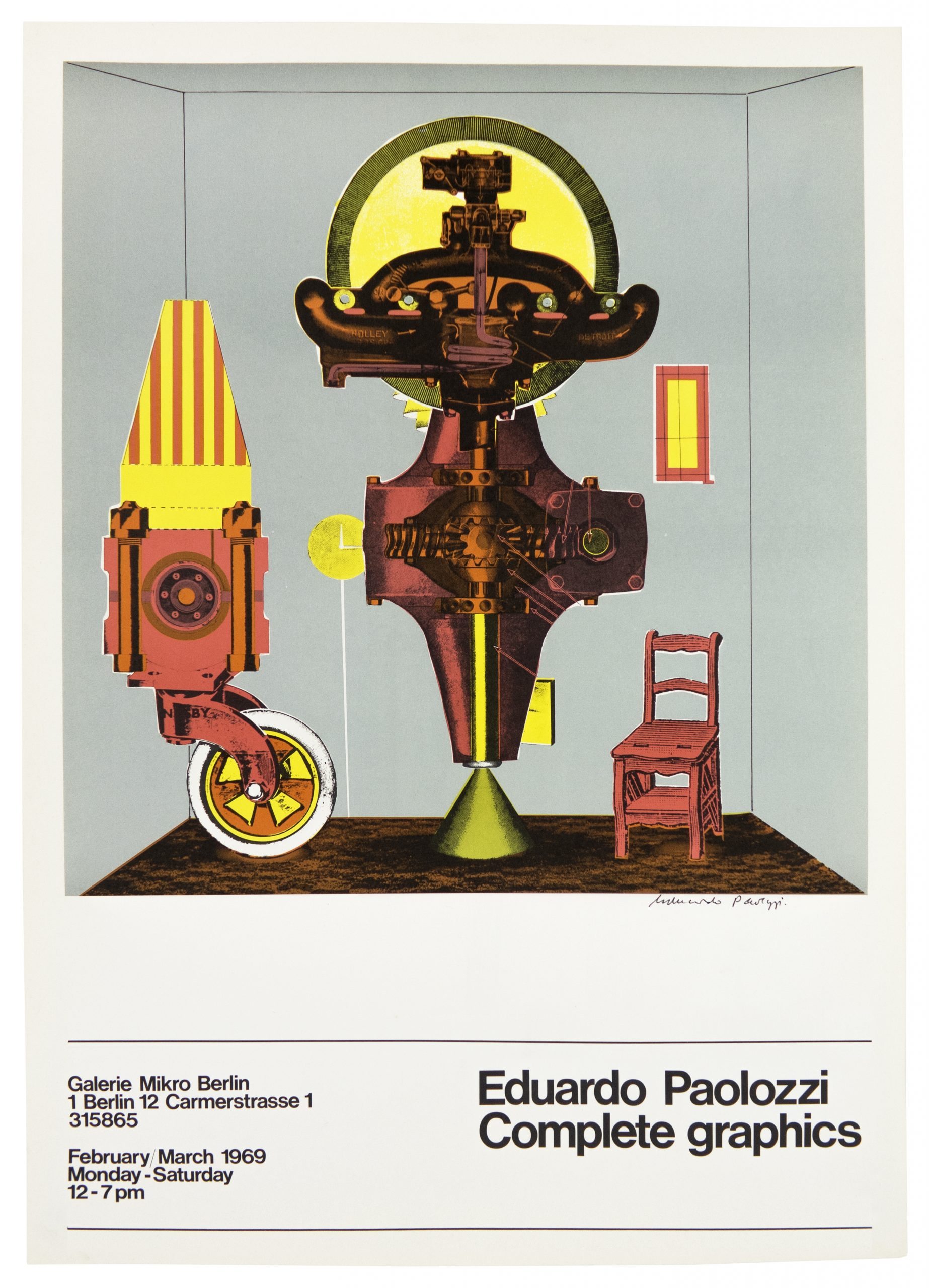 Galerie Mikro 1969 (Metaphysical Translations) by Eduardo Paolozzi