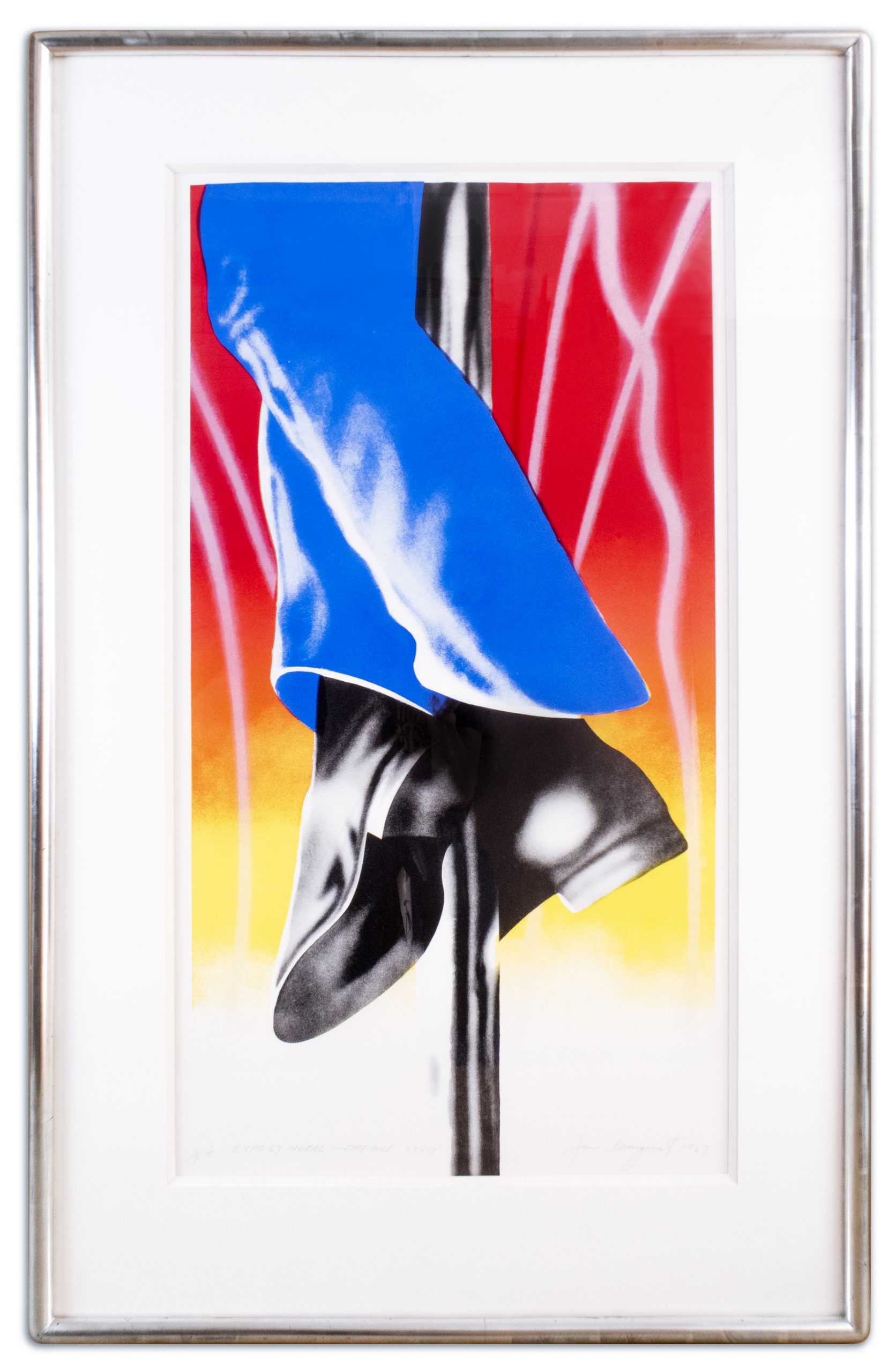 Expo 67 Mural – Firepole by James Rosenquist