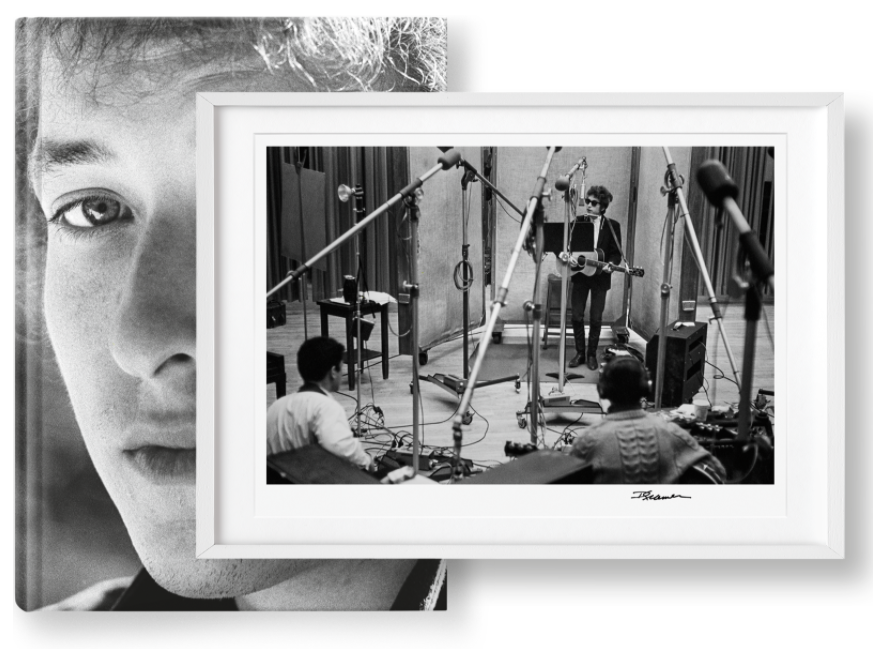 Bob Dylan, Art Edition No. 101–200 ‘Bob Dylan, Columbia Records, Studio A’ by Daniel Kramer