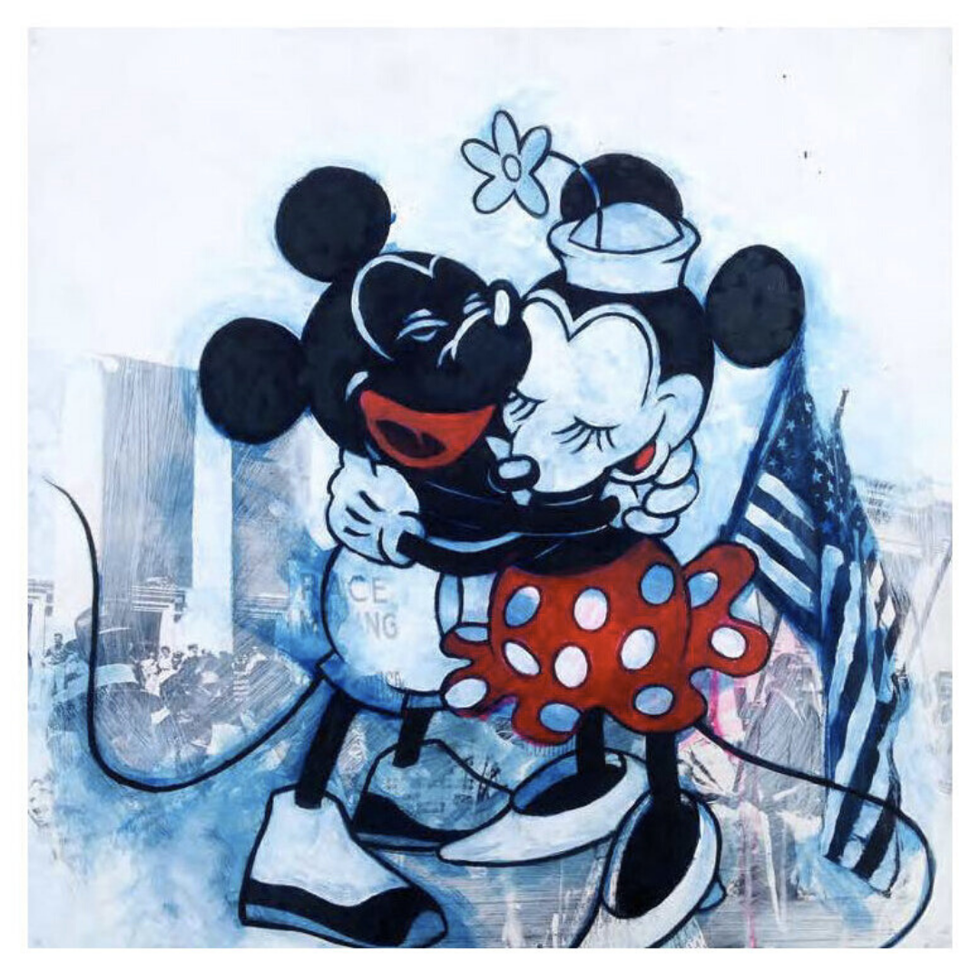 Minnie Loved Mickey – My BFisBLK by DL Warfield