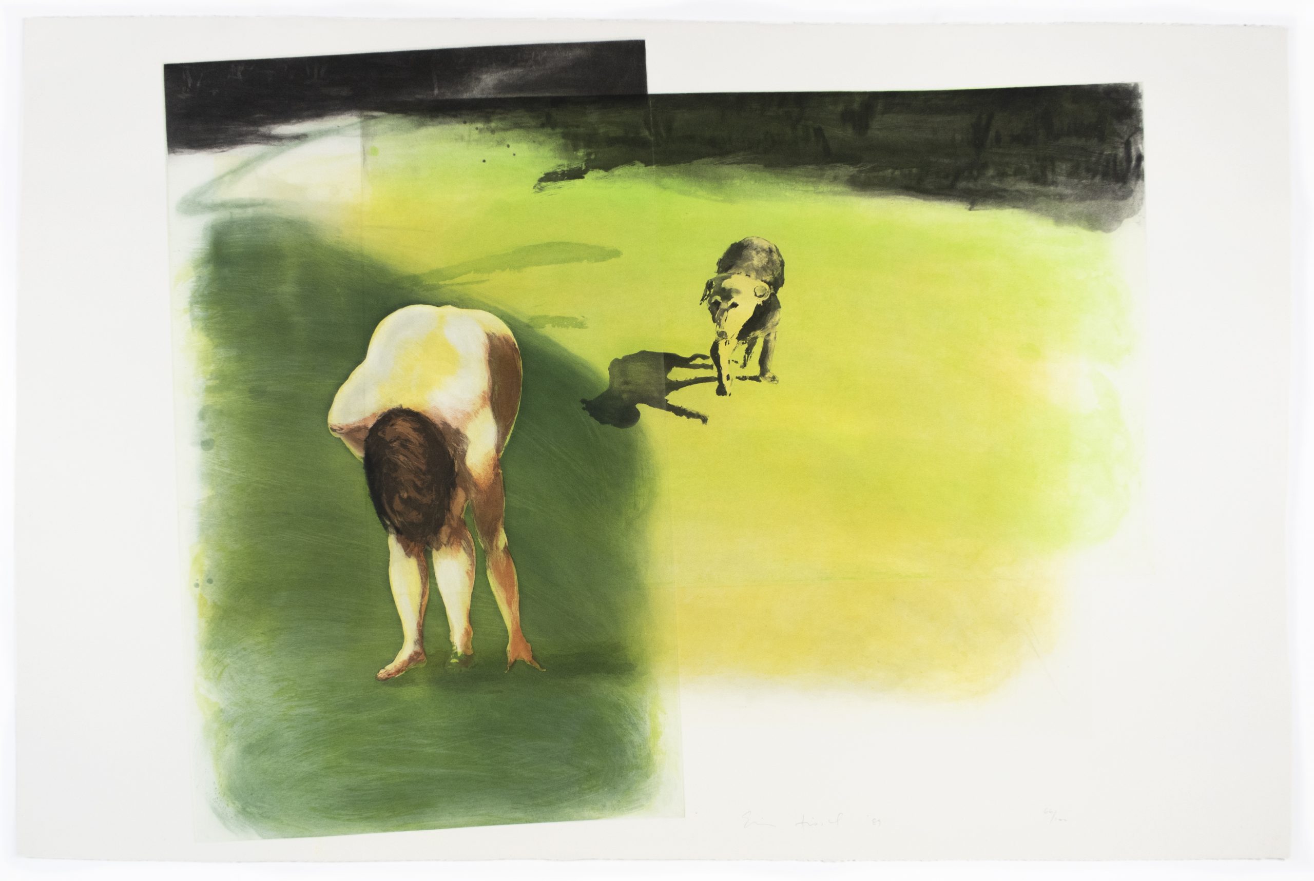 Dog (Beach Scenes I-IV) by Eric Fischl