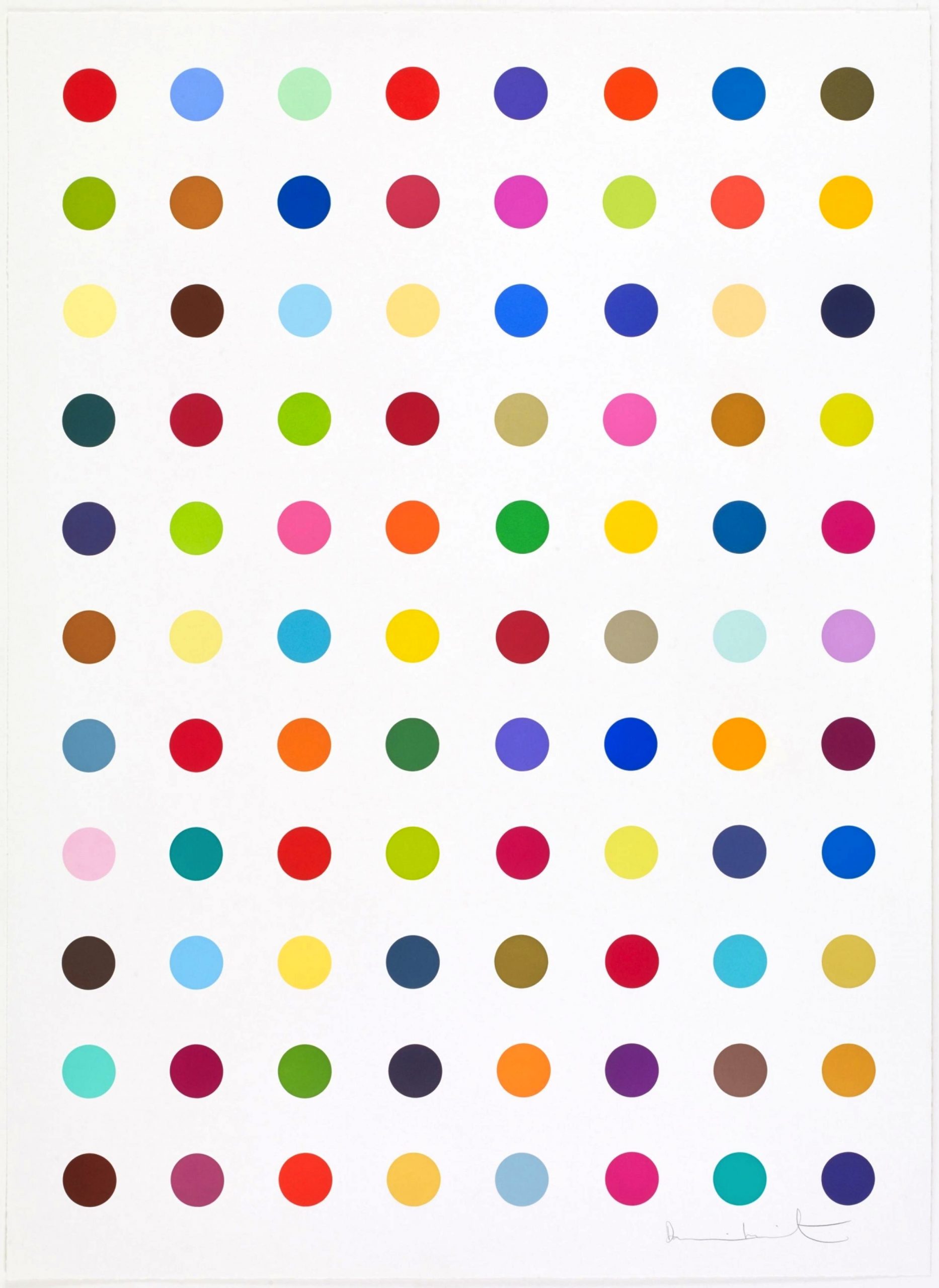 L-Isoleucine Methyl Ester by Damien Hirst