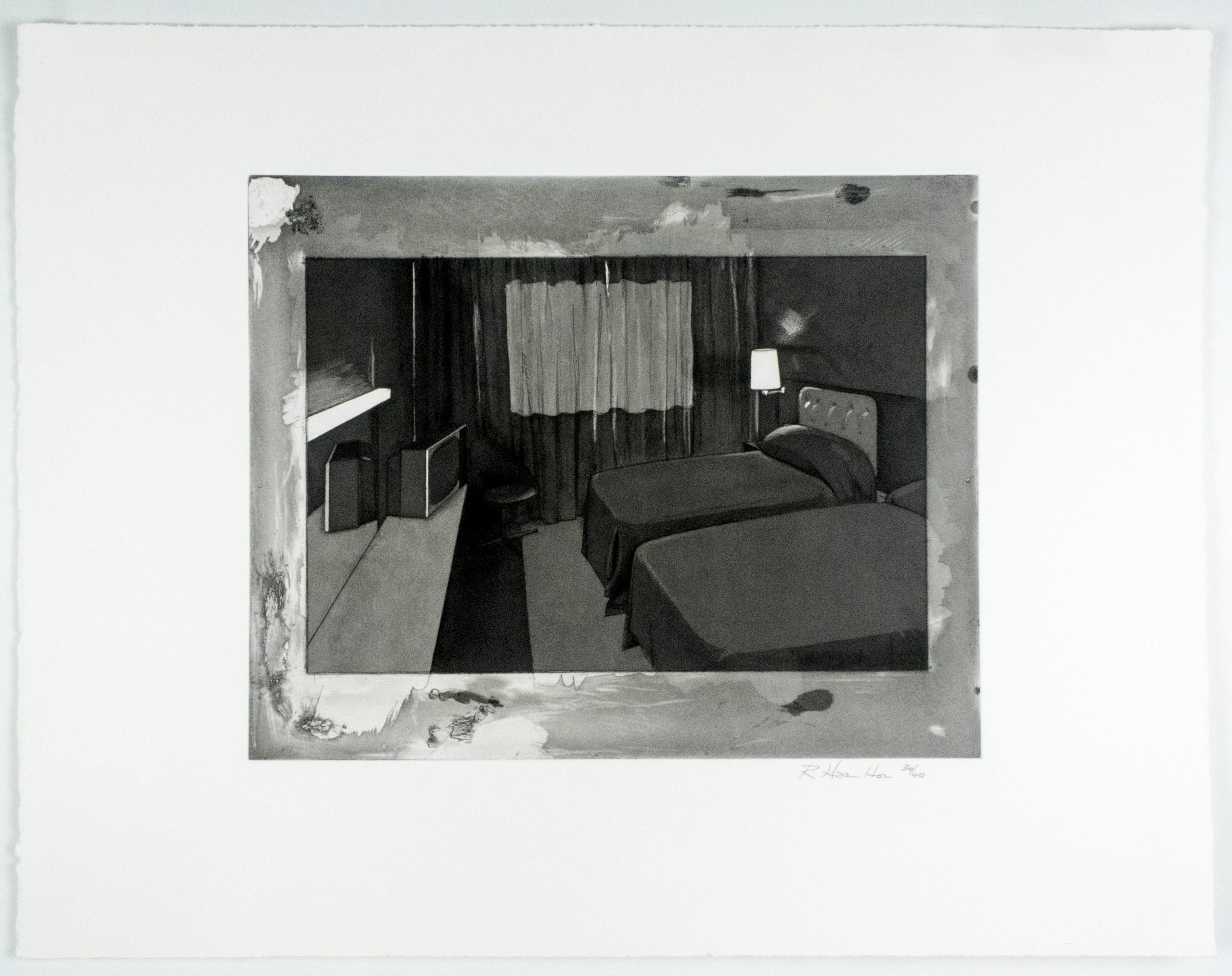 Motel I by Richard Hamilton