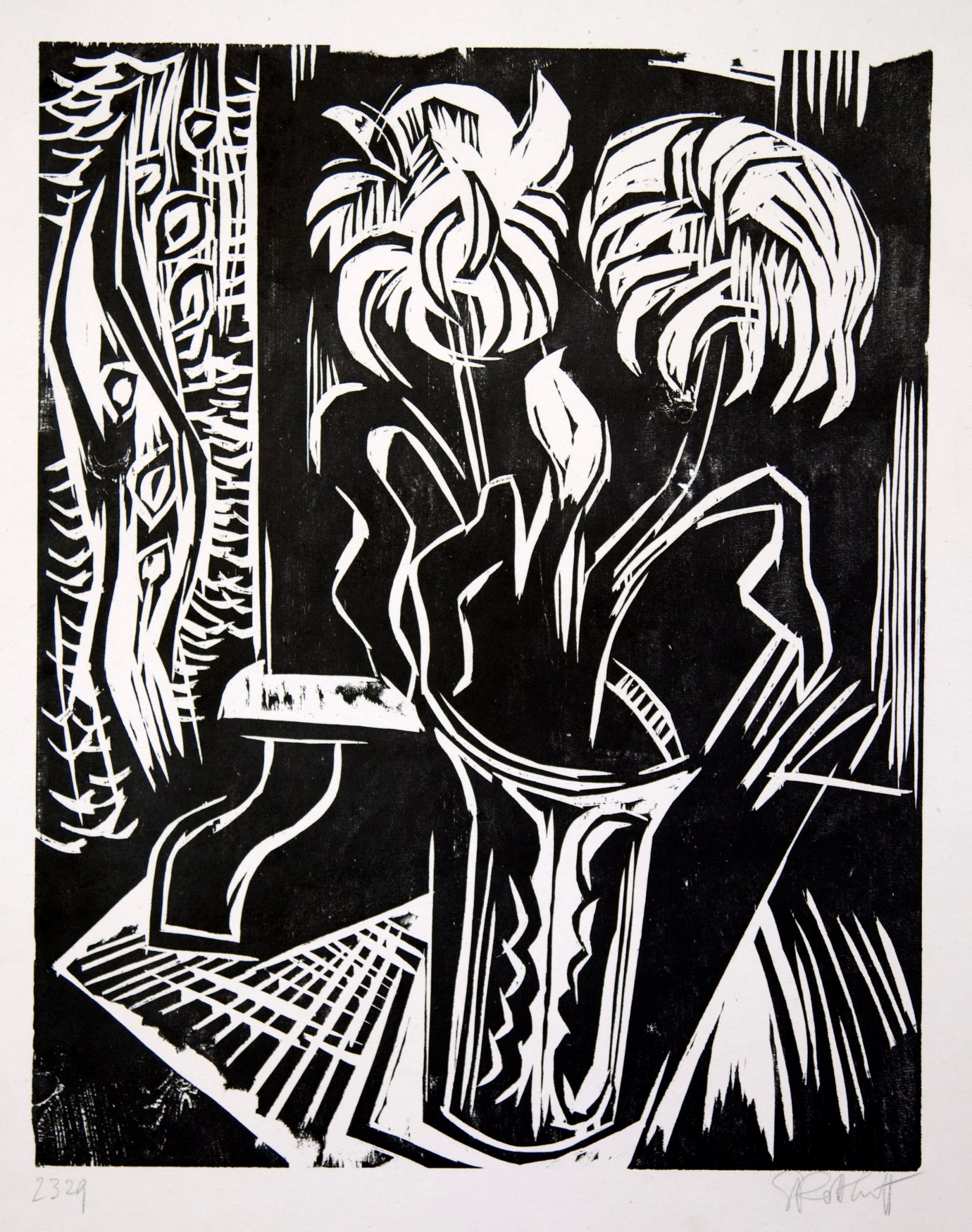 Chrysanthemum by Karl Schmidt-Rottluff