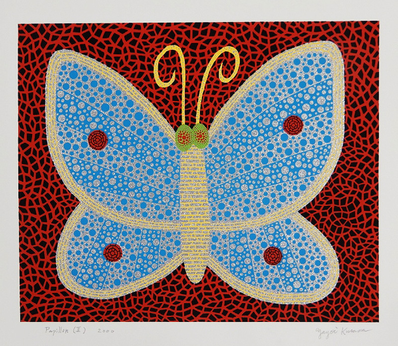 Papillon (II) from Portfolio Amour Pour Toujours by Yayoi Kusama