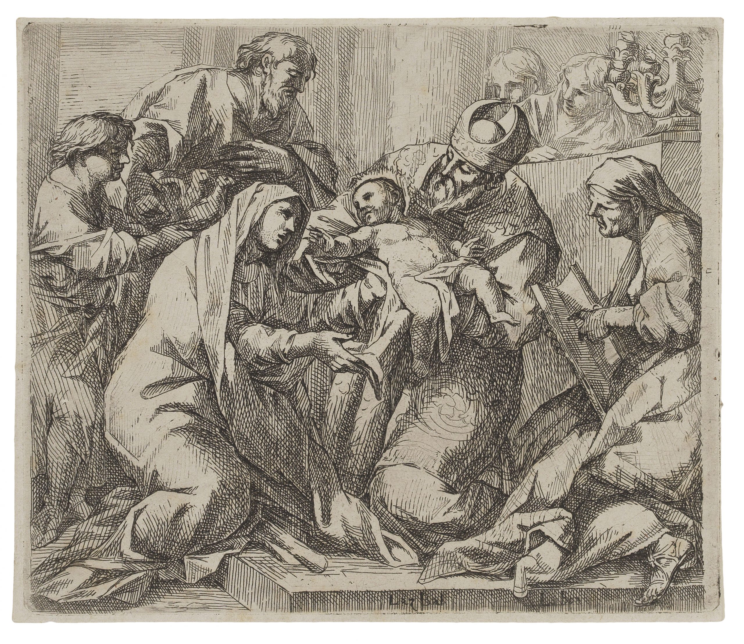 Circumcision of Christ. by Lucio Bononi